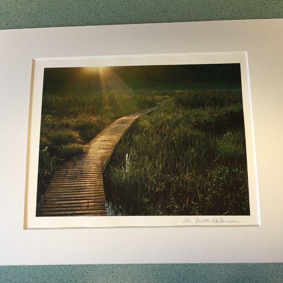 Vintage Other - LITCHFIELD, CT.W.SCOTT PETERSEN "LIGHT FROM ABOVE"